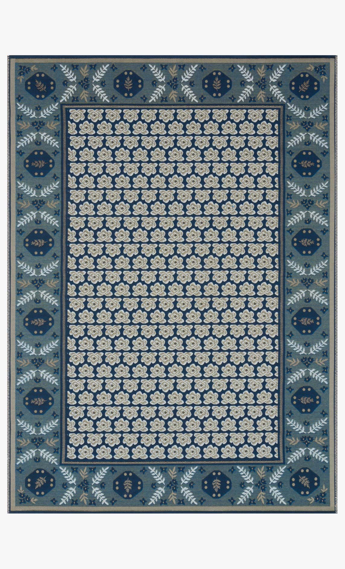 AME-03 RP GEOMETRIC ROSE NAVY
