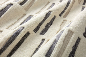 BEN-01 IVORY / CHARCOAL