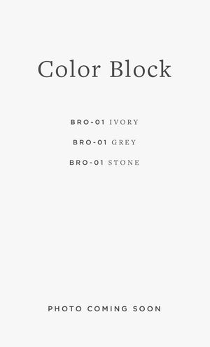 BRO-01 COLOR BLOCK / 01