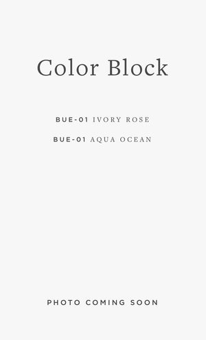 BUE-01 COLOR BLOCK / 01