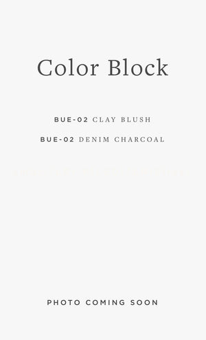 BUE-02 COLOR BLOCK / 02