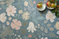 COT-01 RP STRAWBERRY FIELDS TEAL