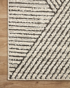 FAB-06 CHARCOAL / IVORY
