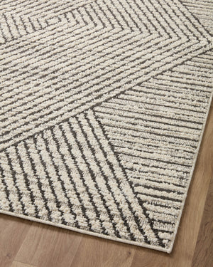 FAB-06 CHARCOAL / IVORY