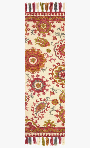 FH-01 IVORY / BERRY