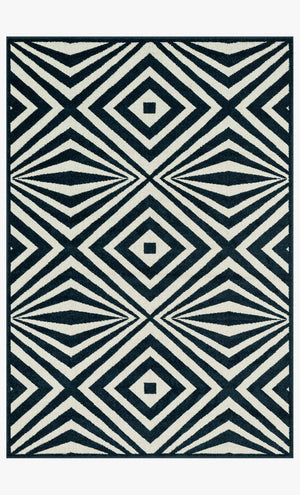 HCF04 NAVY / IVORY