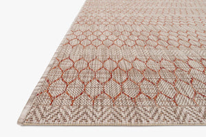 IE-01 BEIGE / RUST