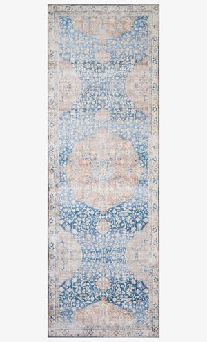 LAY-07 BLUE / TANGERINE