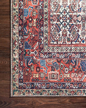 LAY-12 IVORY / BRICK
