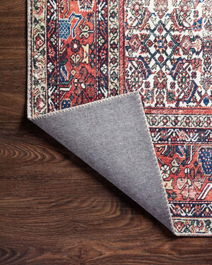 LAY-12 IVORY / BRICK