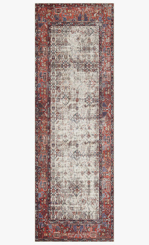 LAY-12 IVORY / BRICK