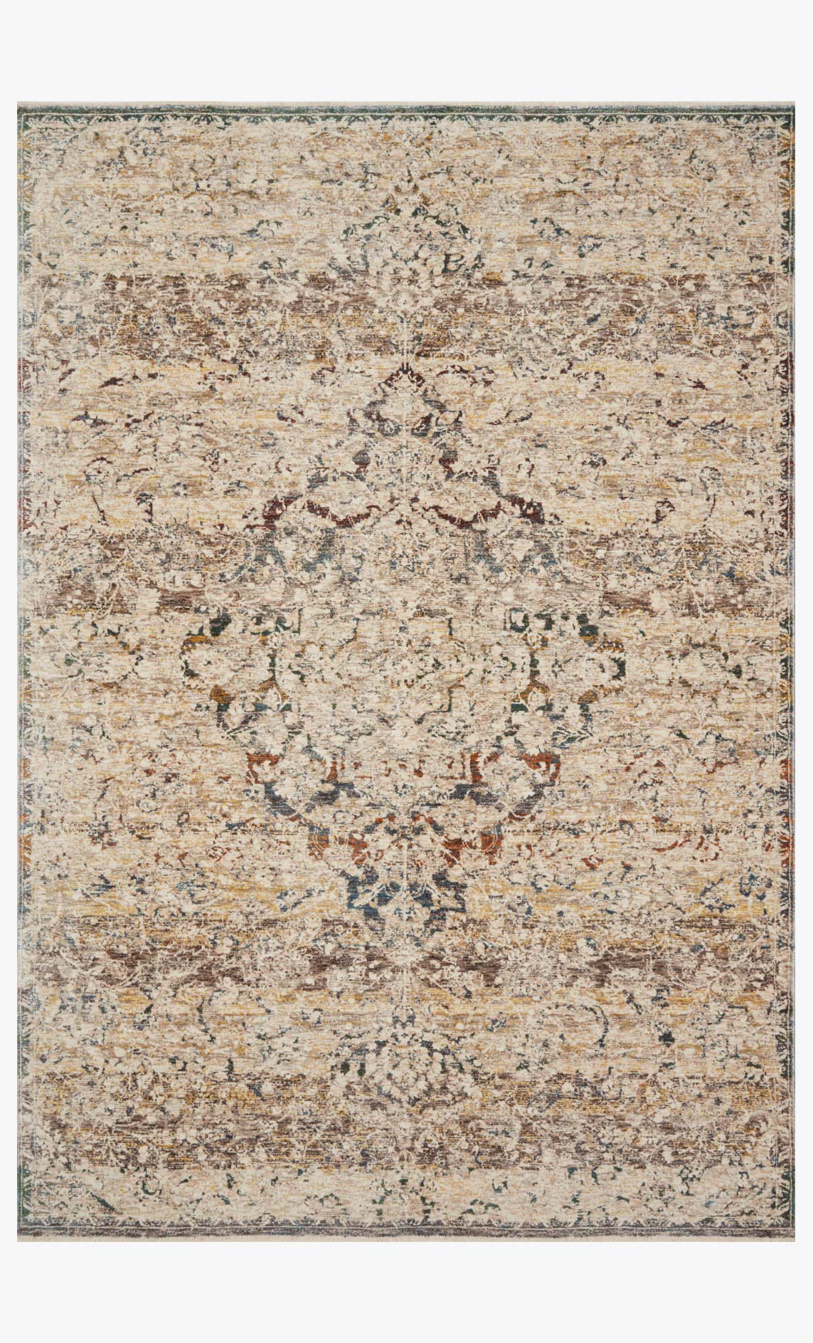 LOU-06 IVORY / MULTI