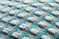 PED0016 TEAL / WHITE