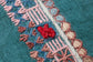 PJB0010 TEAL / MULTI