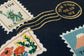 POSTAGE STAMPS PRP0040 NAVY