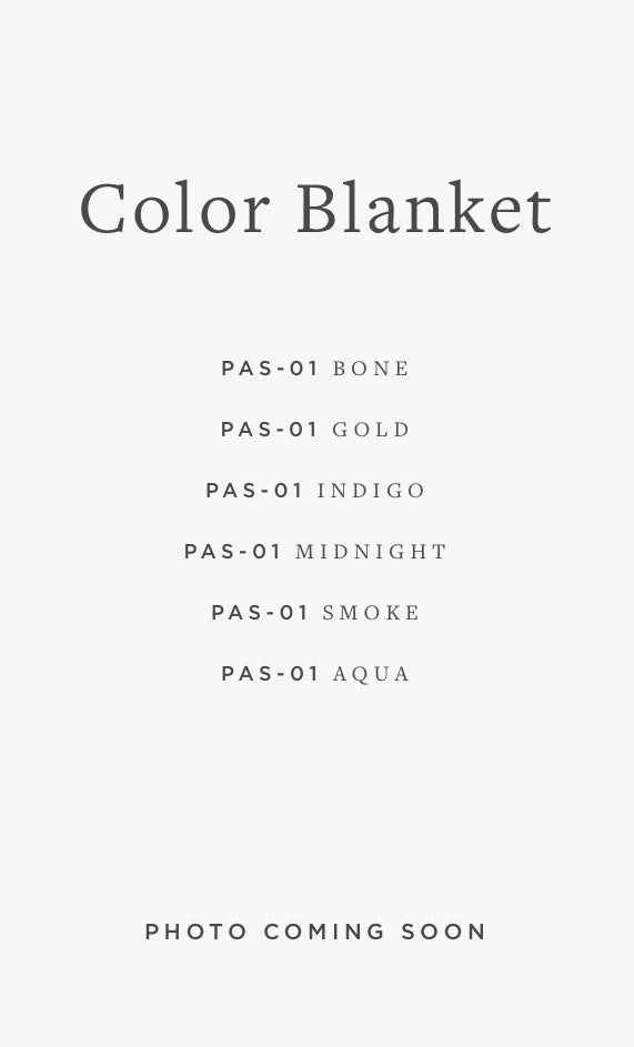PAS-01 COLOR BLANKET