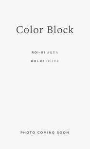 ROI-01 COLOR BLOCK / 01