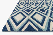 HWS13 IVORY / BLUE Corner